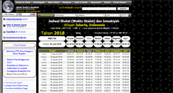 Desktop Screenshot of jadwal-shalat.com