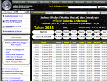 Tablet Screenshot of jadwal-shalat.com